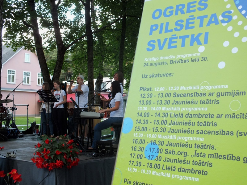 Pilsētas svētki Ogrē 2013